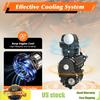 110CC 4-stroke ATV Single Cylinder Engine Motor Air Cooling Semi-Auto 4-speed Machine With Reverse Electric Start For GO Karts