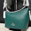 COACH CW390 2WAY Handbag Shoulder Bag Leather Green Crossbody Womens