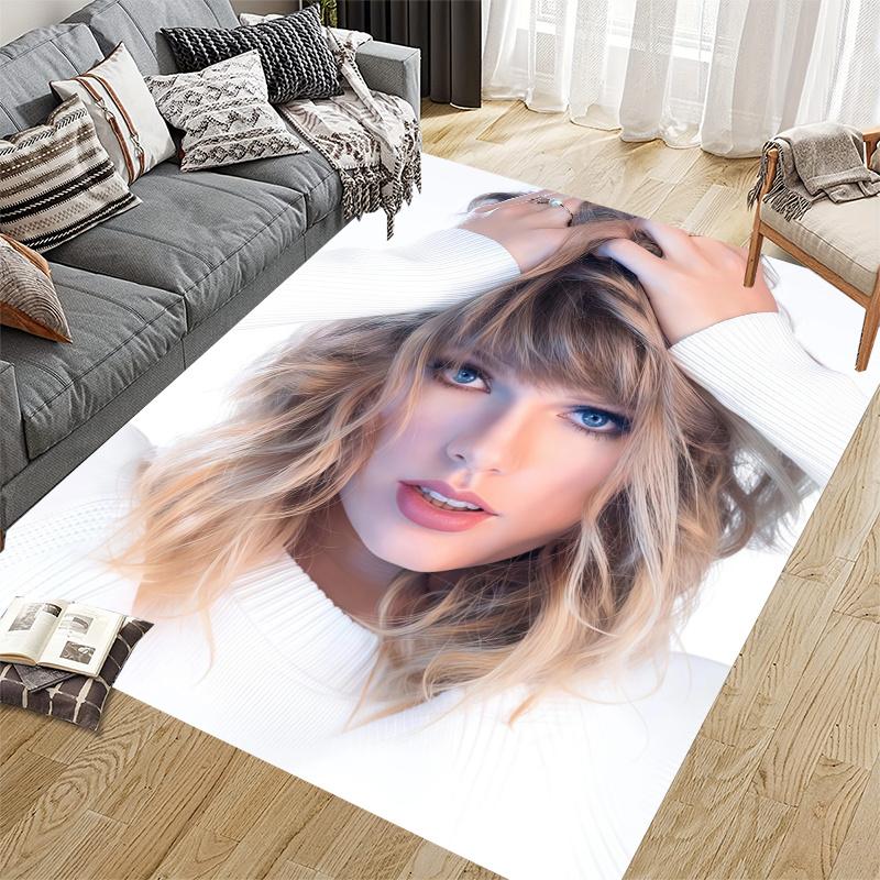 Taylor Home Sofa Decoration for Living Room & Bedroom, Non‑Slip Play Flannel Floor Mat for Game Room