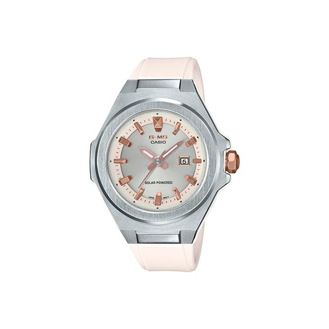 CASIO Women s BABY-G Gray Watch MSG-S500-7APR MSG-S500-7APR Pink Regular Watch Box