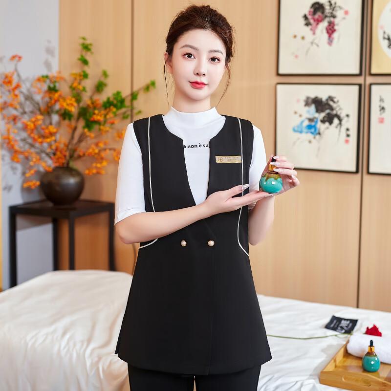 Женский профессиональный рабочий комплект: жилет и брюки XL