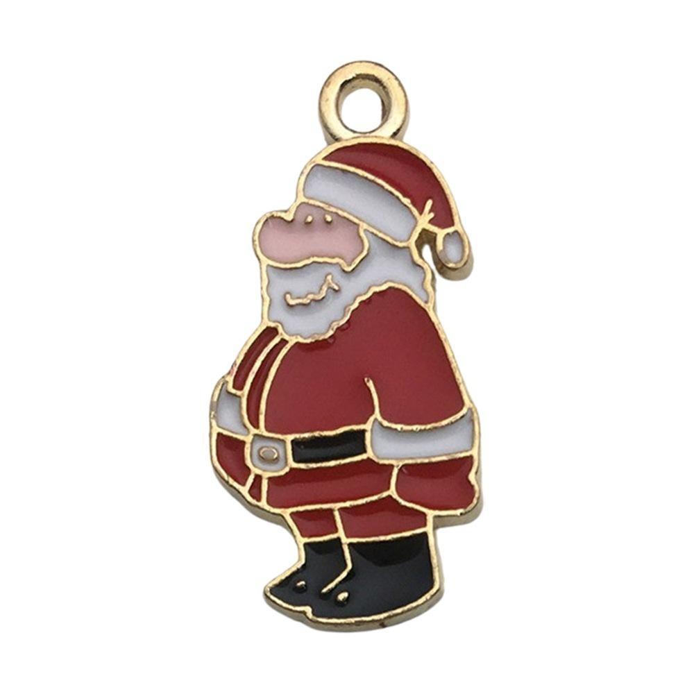 140 Kinds Of Christmas Drips Santa Claus Snowman Snowflake Deer Earrings Bracelet Pendant Diy Jewelry Accessories