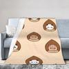 Cartoon Panda Bubu Dudu Blankets Velvet Spring Autumn  Multi-function Lightweight Throw Blankets for Home Office Quilt
