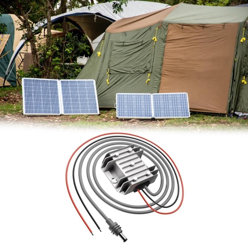 12V/24V to 30V 3.5A Converter with Power Cable Step Up Module 9V to 28V Input Step Up Power Adapter Cord Enduring