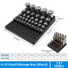 Multifunction Storage Box Large Capacity Milling Cutter Organizer  For Workshop
