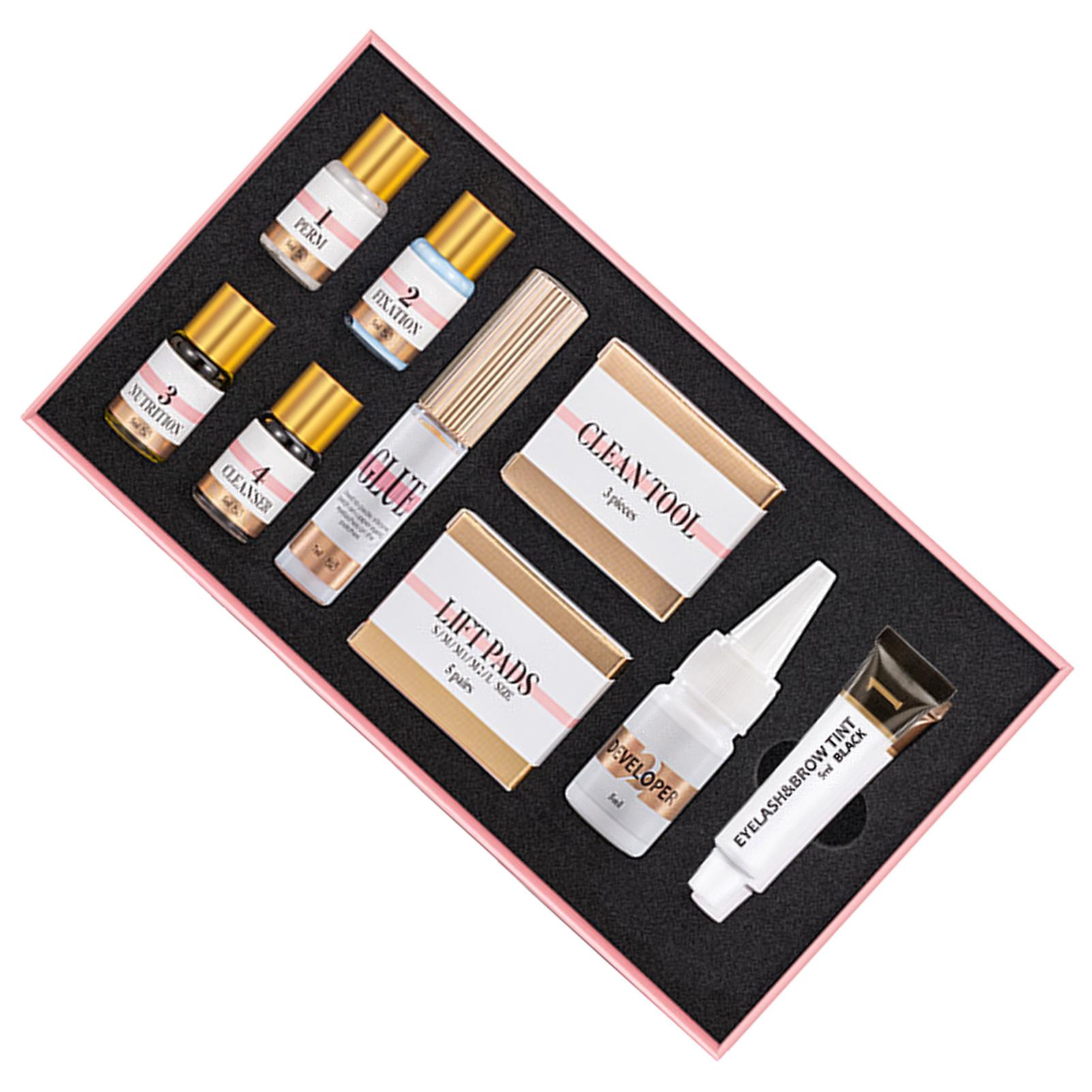 

Набор для окрашивания бровей EyeLash Perming Eyebrows Dyeing Kit Long Lasting Lashes Brows Curling Shaping Set Black