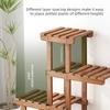 Multi-Tier Solid Wood Plant Stand, Floor-Standing Minimalist Indoor Shelf, Multi-Functional Bonsai Display Rack for Home Decor