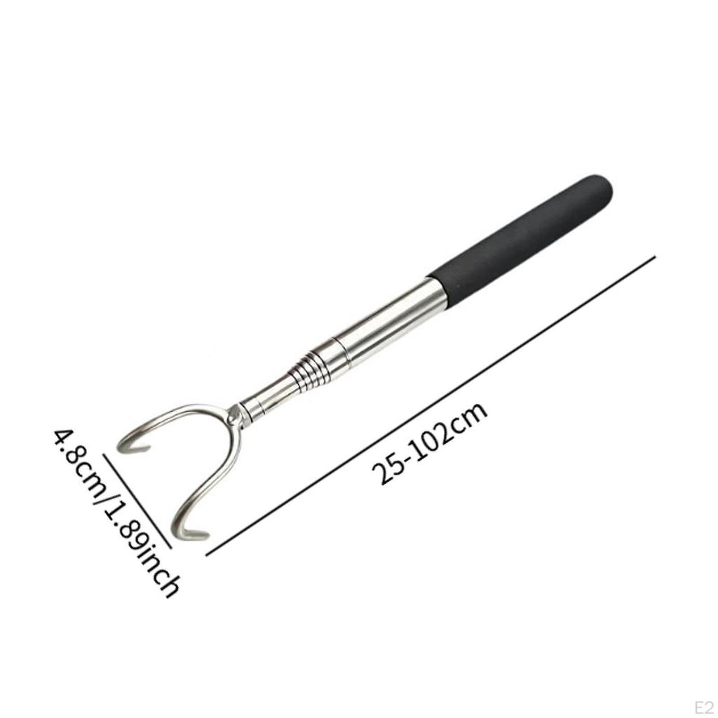 Mushroom Foraging Picker Ergonomic Adjustable Length Stainless Steel Tool