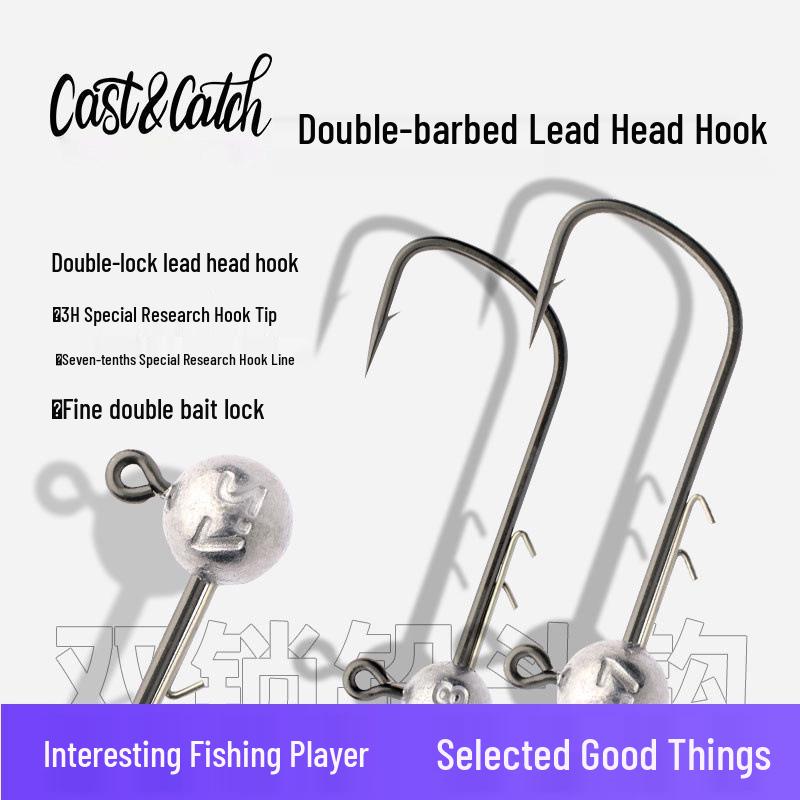 

70% CC Великий Backstab Довга Ручка Вольфрамовий Подвійний Замок Тонкий Гачок М яка Приманка Гачок для Риболовлі Приманка 2.7g No. 1