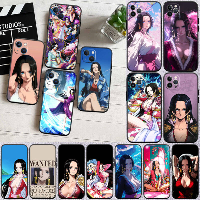 MH111 One Piece Boa Hancock Phone Case for Motorola Moto Edge 60 60s 70 G86 G56 G54 E14 G04S G45 G54 G64 S30 S50 X30 X40 X50 Pro Power Tylus