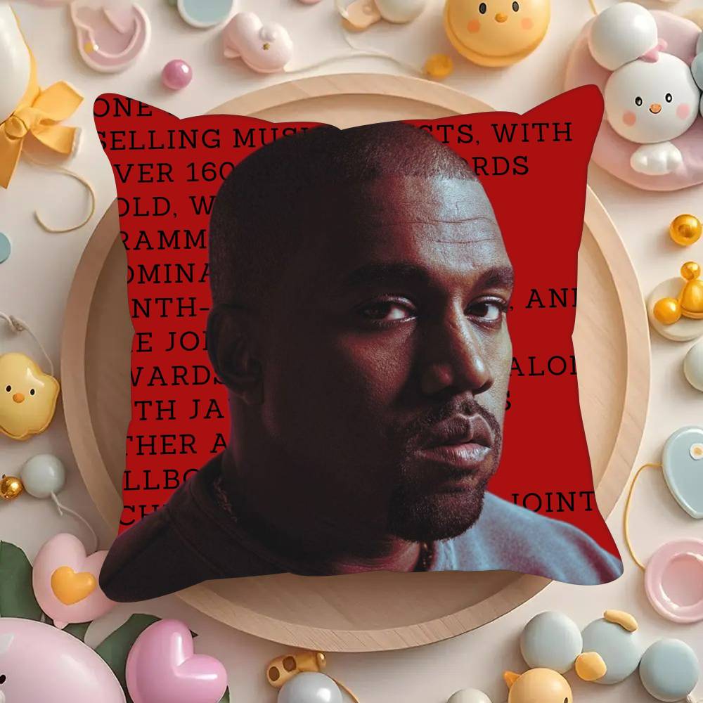 Singer Funny K-KanyES W-Wests  Pillowcases cushion covers living room sofas home decor gifts