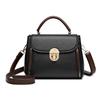 Fashion Lock Design Handbag Women High Quality PU Leather Tassel Top-handle Bag Luxury Shoulder Bag Large Capacity Lady Tote Bag
