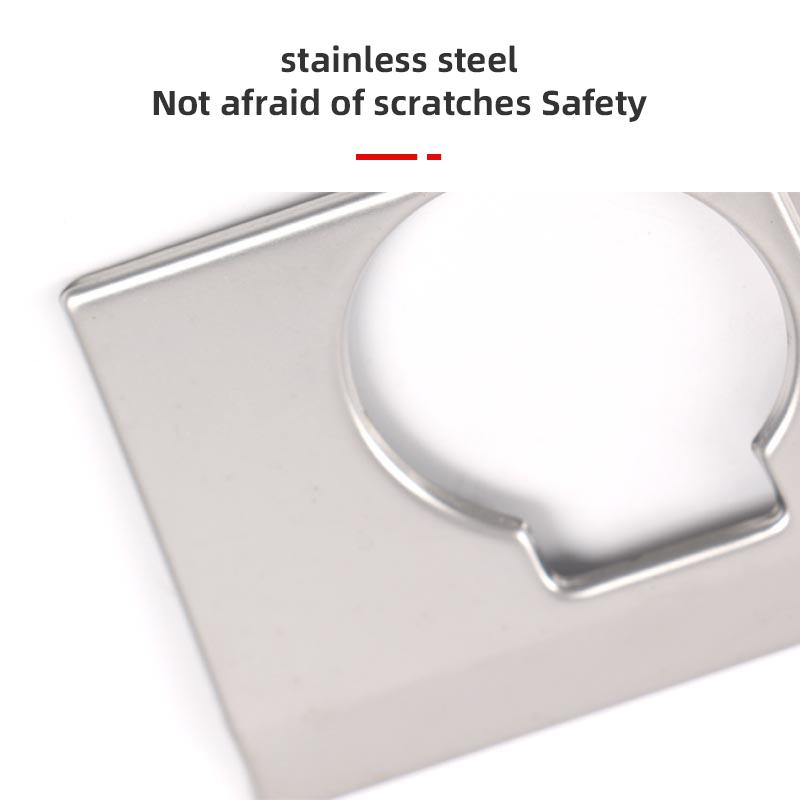 Stainless Steel Car Central Control USB Frame Cover Case Trim Sticker Fit For Toyota Highlander XU70 2020 2024 2024 2024 Hybrid