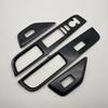 OKAYOHINN ABS Power Window Switch Covers for the New Step Wagon RP Series 2022 and Fiber 4-Piece (RP6, RP7, RP8) (May later) [Carbon Style] ST-BLK