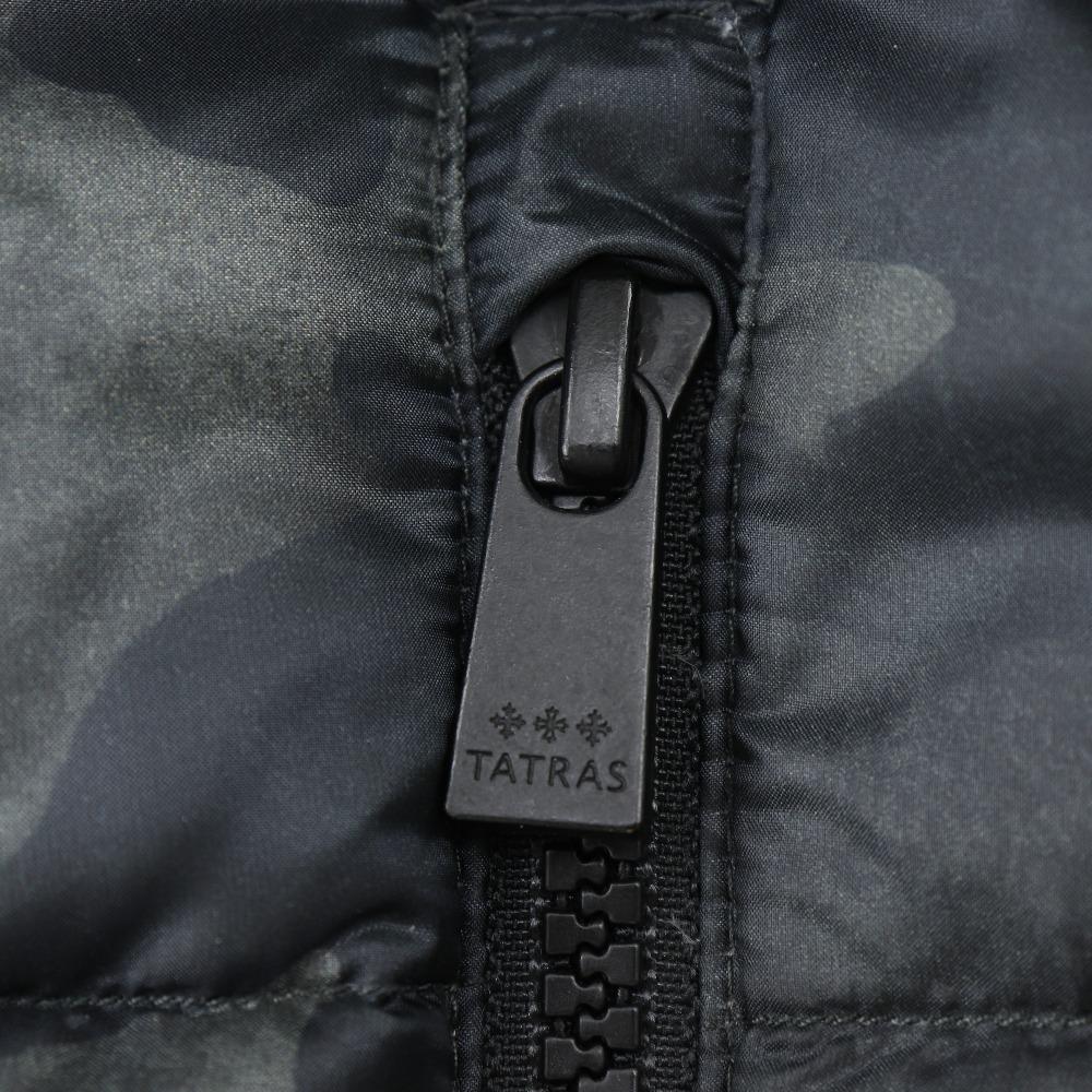 TATRAS Significant Down jacket MTK18A485 Camouflage Pattern Reversible khaki/black Nylon mens Used