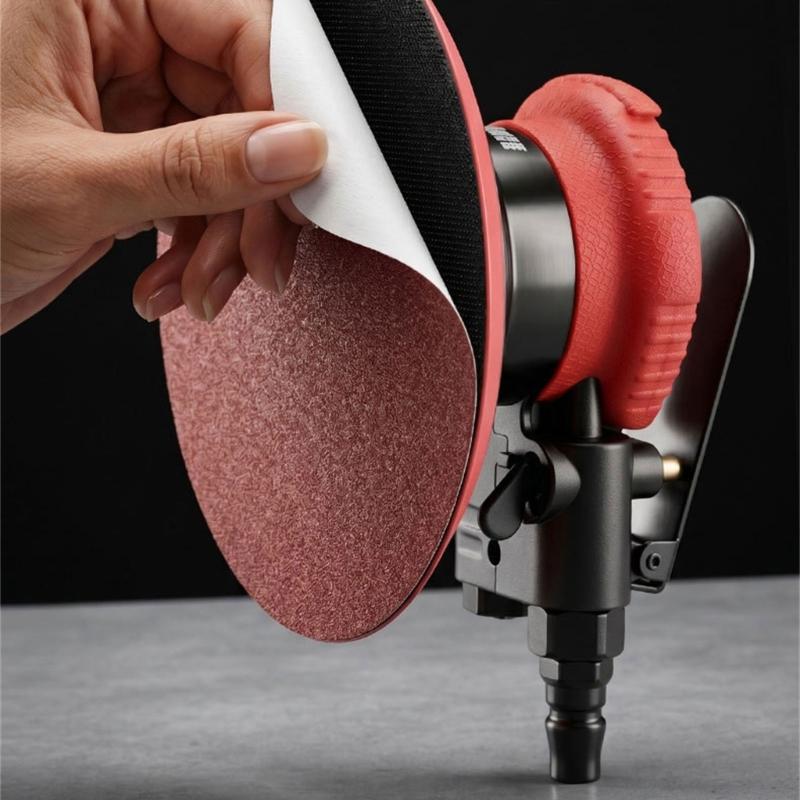 3/4/5/6Inch Pneumatic Air Sander Polisher Tool Orbital Machine Polishing Grinders for Car Paint Care Removal