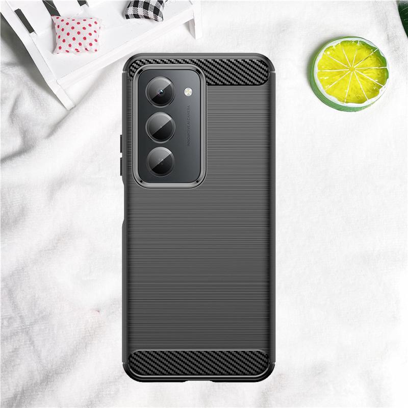 For Redmi 15 5G Case Cover Xiaomi Redmi 15 5G Capas Shockproof Armor Bumper Carbon Fibre Back TPU Soft Cover Redmi 15 5G Fundas