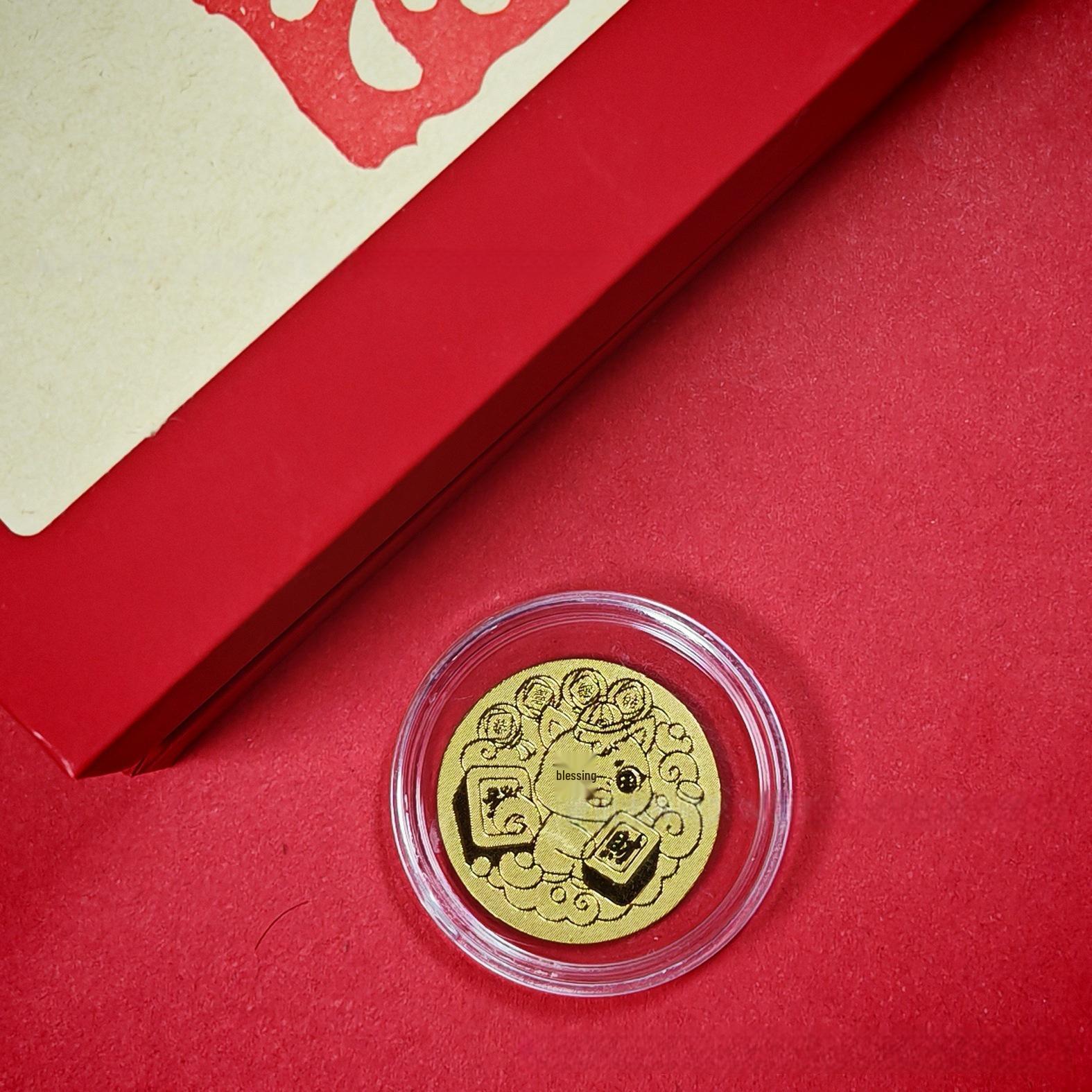 Year of the Horse Gold 999 Phone Sticker - Instant Wealth Luck Cultural Gift