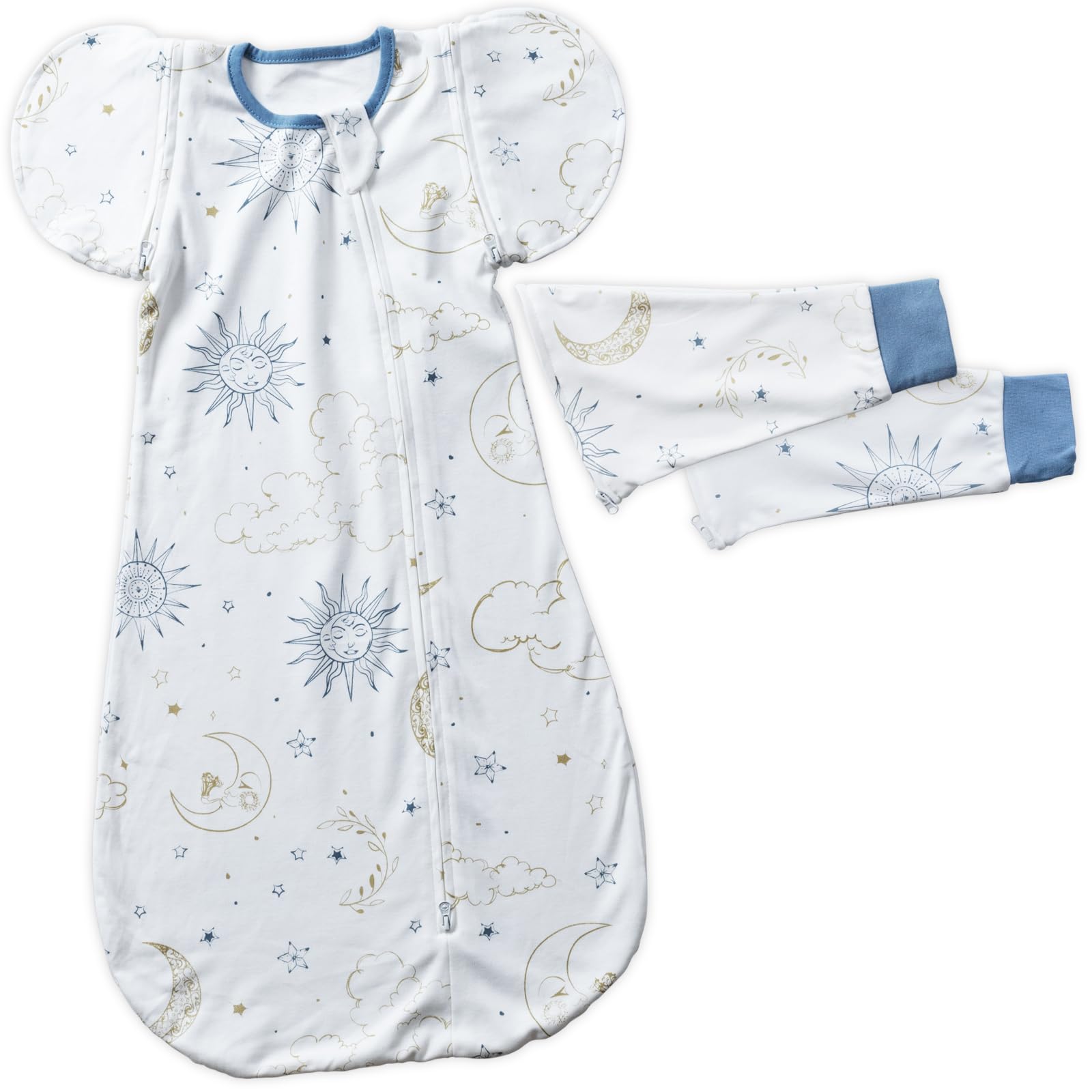 

Magic Sleeve Swaddle for and Prevents Moro Reflex and Nighttime Choose from 3 Designs and M (Midwife-Supervised) Swaddle, 2-Style Spring, Summer,