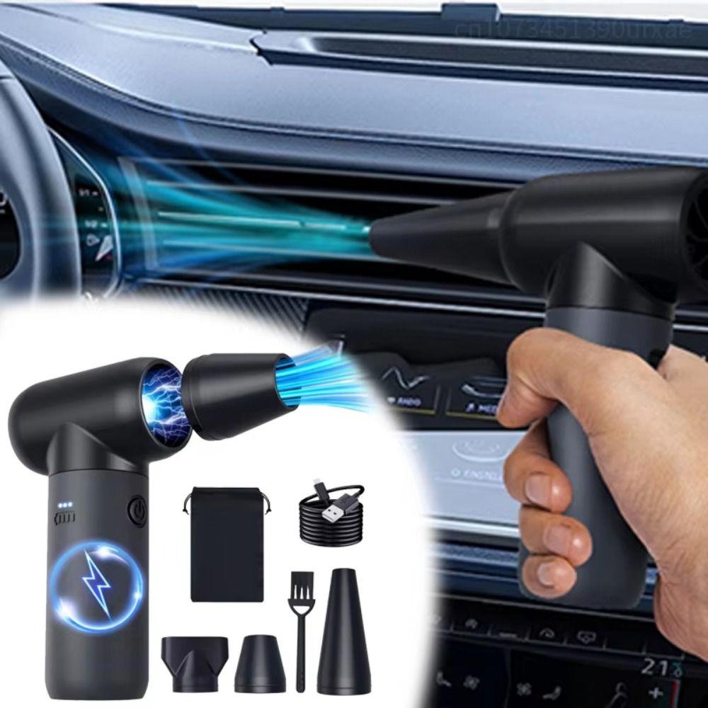 High-speed Wireless Electric Blower 180000RPM Powerful Dust Blower Mini Turbo Jet Fan  Car