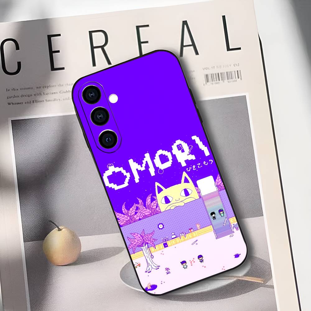 

Game O-Omori Phone Case For Samsung Galaxy A73,A72,A71,A70,A53,A52,A51,Soft Silicone Black Cover Samsung a22 4g