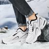 Men Warm Running Shoes Black Leather Snow Winter Casual Sneakers Outdoor Walking Men's Sports Brand Shootstenis Masculino Homem