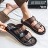 Summer Men Slippers Platform Slip on Light Open Toe Sandals Buckle Design Fashion Outdoor Beach Casual Sandals for Men Sandalias