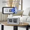 New Automatic Flip Clock Battery Operated Desk Clock Table File Down Wall Clock Non Ticking Silent Sweep For Home Hotel