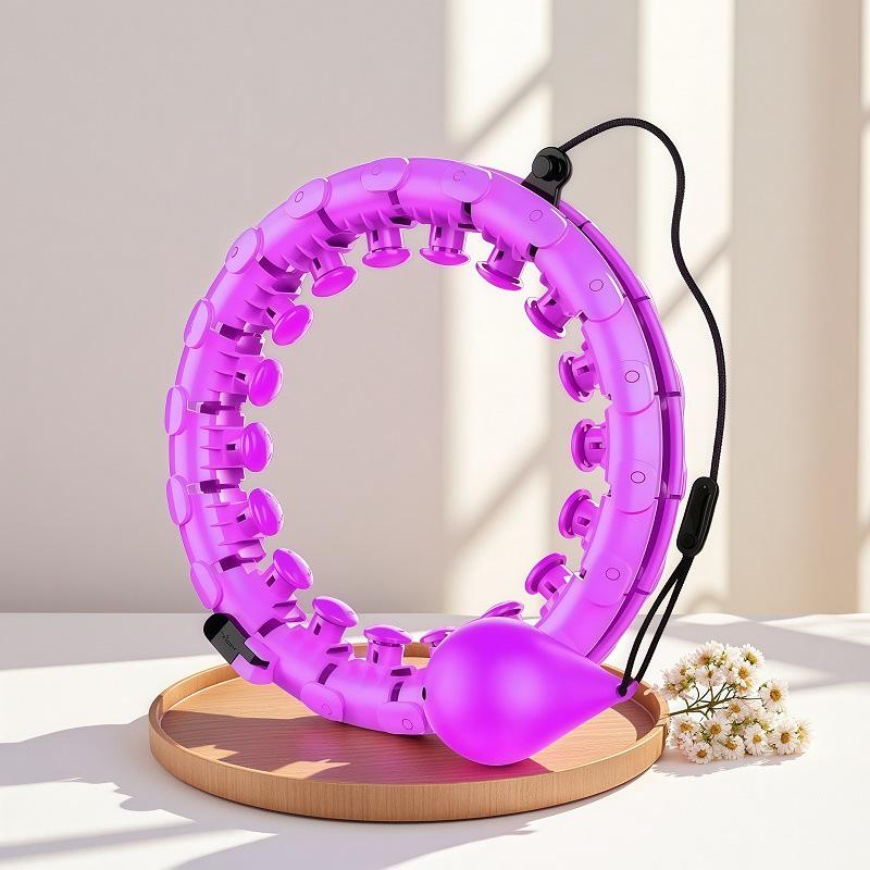Detachable Smart Hula Hoop for Slimming and Waist Shaping – Won't Fall During Use; Ideal for Belly Fat Burning Fitness.