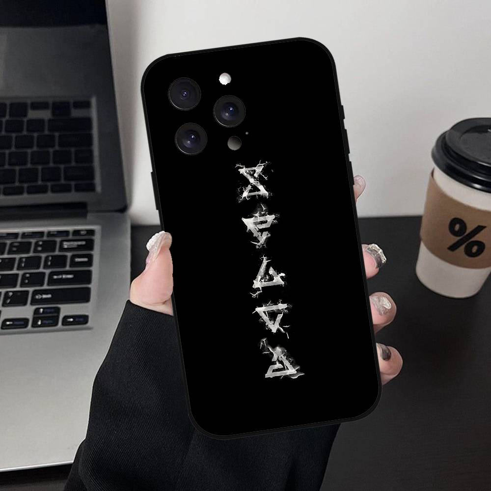 Game The R-Witcher Phone Case For Iphone 16 15 11 13 14 Pro Max 7 8 Plus X Xr Xs Max 12mini Black Shell Cover Case