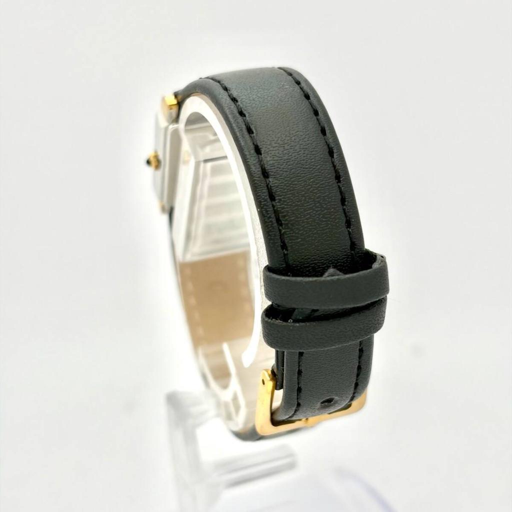 SEIKO Exceline Rectangular Watch 590885 with New Strap [New Battery] Ladies' 1220-5090