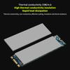 2 vnt. 15W M.2 terminių pagalvėlių laidžios pagalvėlės lakštas 0,5/1,0/1,5 mm silikoninė SSD terminė pagalvėlė lipni izoliacinė terminė pagalvėlė nešiojamam kompiuteriui