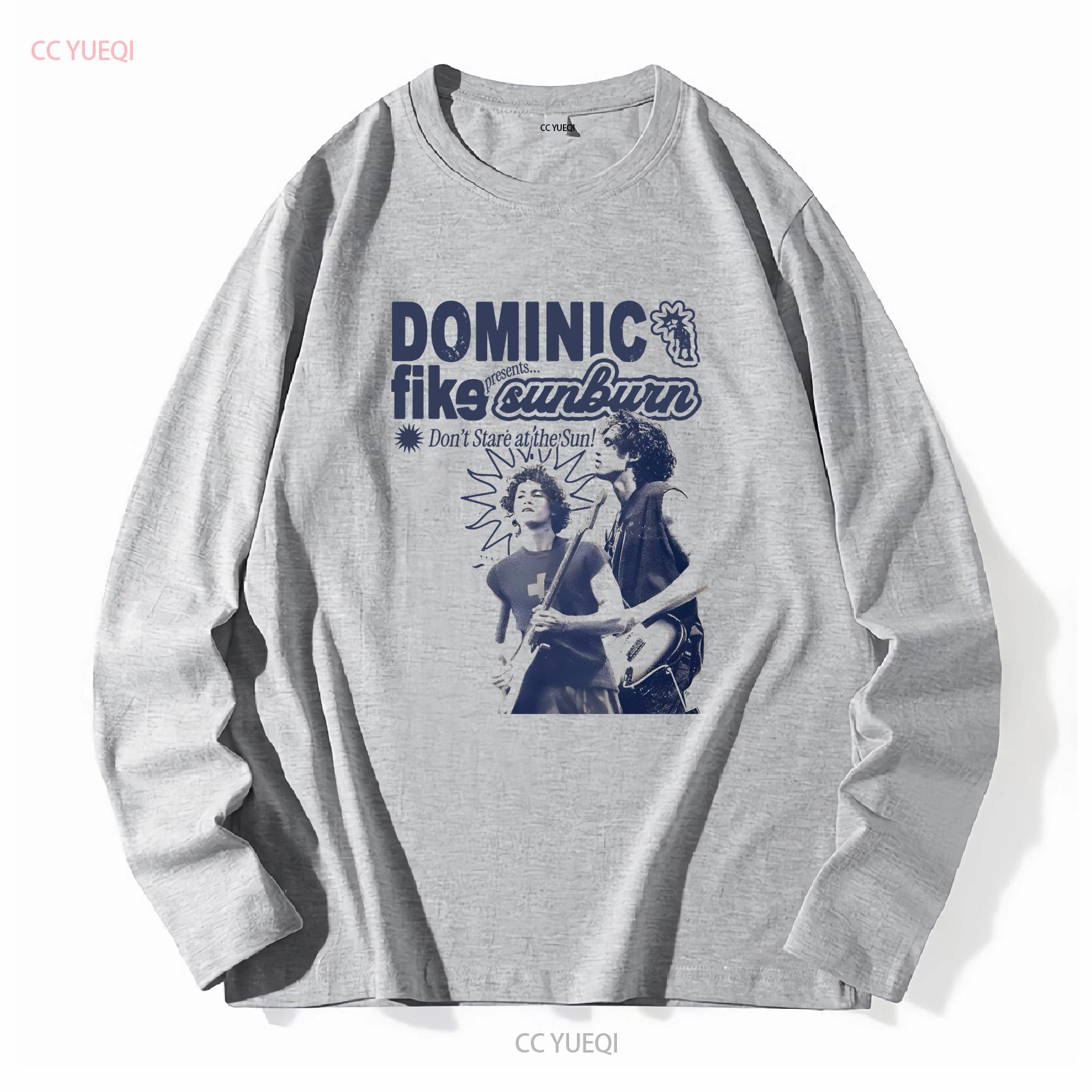 

Dominic Fike T Shirt long or short sleeves vintage Washed Breathable Soft Stylish Versatile Casual Stretched 4XL