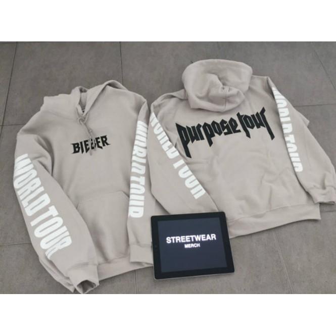 Justin Purpose Bieber The World Tour Fashion Hoodie Sweatshirt Pullover