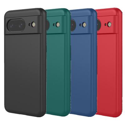 Flexible Liquid Silicone TPU Case for Google Pixel 8A 8 Pro 7 7A 6 6A 5 5A 5G Protective Bumper Soft Full Protection Cover