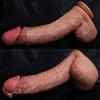 34CM Large Realistic Silicone Dildo with Strong Suction Cup, Soft Body-Safe Silicone, 3 Sizes Available, Waterproof, Discreet Packaging