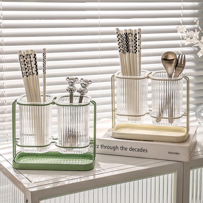 Luxus Wandhalter für Stäbchen & Besteck zum Abtropfen