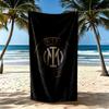 Inter Milan Beach Towel Quickdry Soft Microfiber Comfortable Lightweight Suitable For Swimming Gym Camping Yoga Vacation