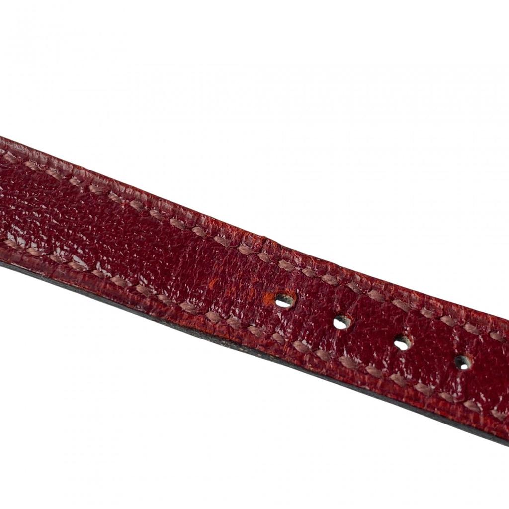 Used HERMESOther accessories Red series leather Women