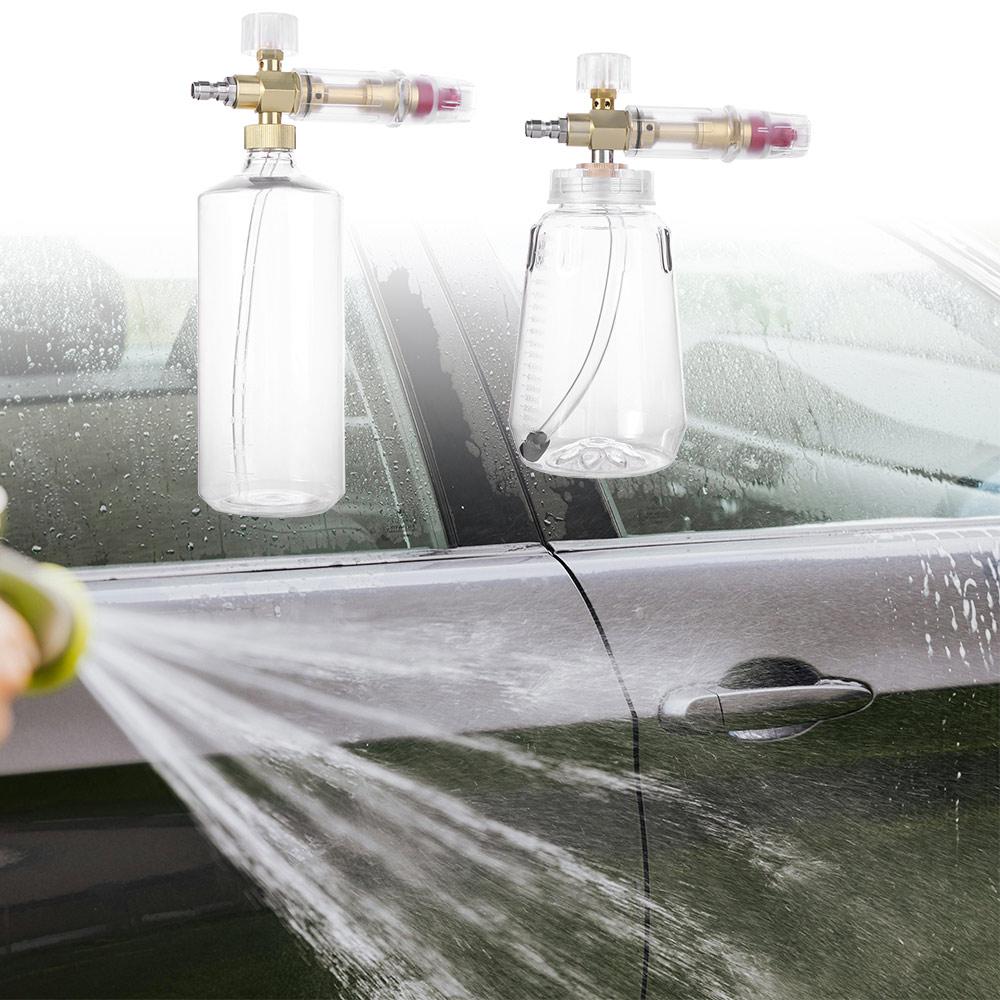 Thick Handle Car Washer Foam Generator Clear Foamer Sprayer Efficiency Snow Foam Lance  Truck