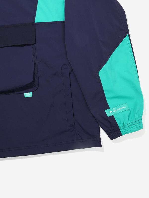 Bbc Earth Colorblock Anorak_Dark Blue