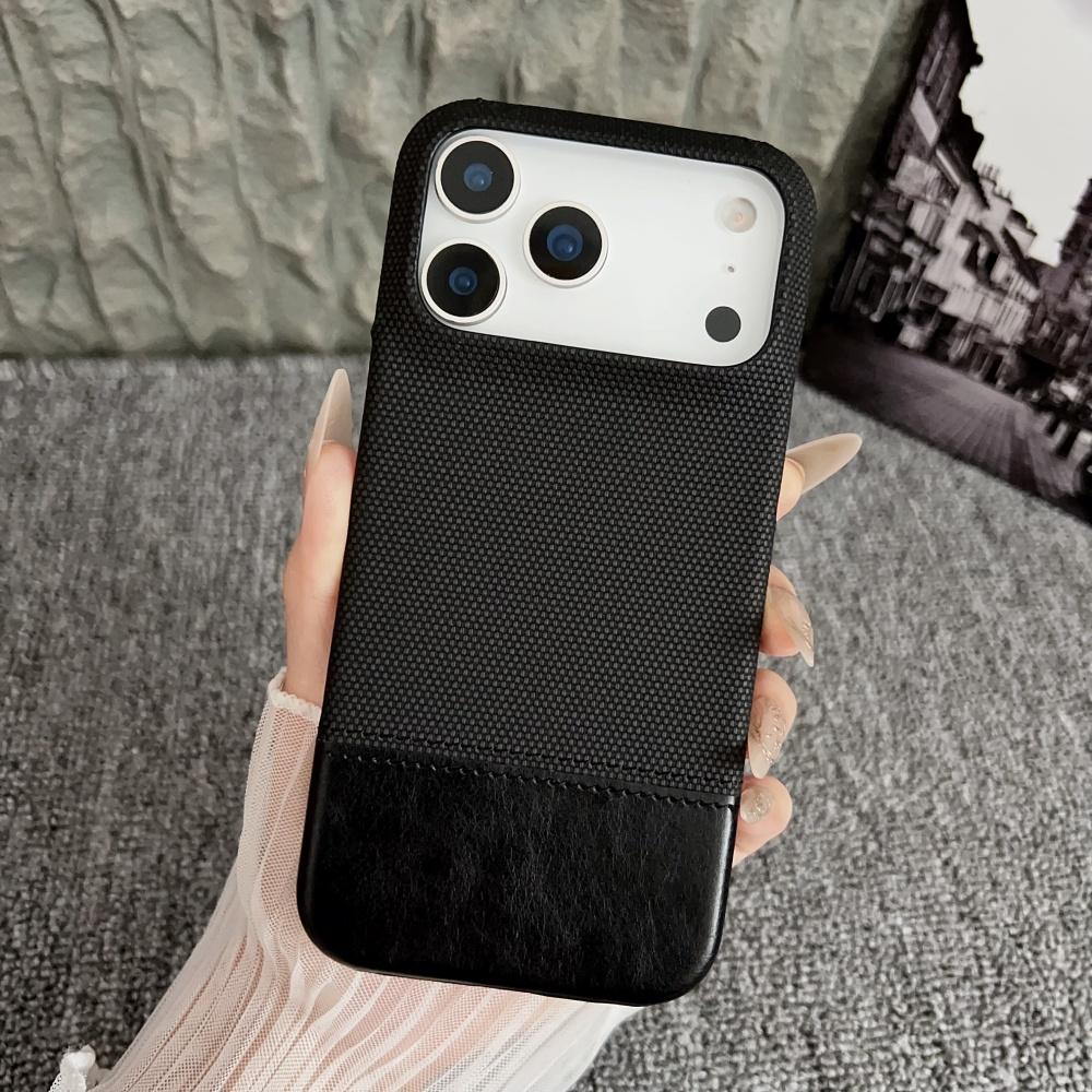 Business Skin Feel Leather for Magsafe Case for IPhone 16 15 14 Plus 13 12 17 Pro Max Air Ultra Thin Magnetic Frameless Cover