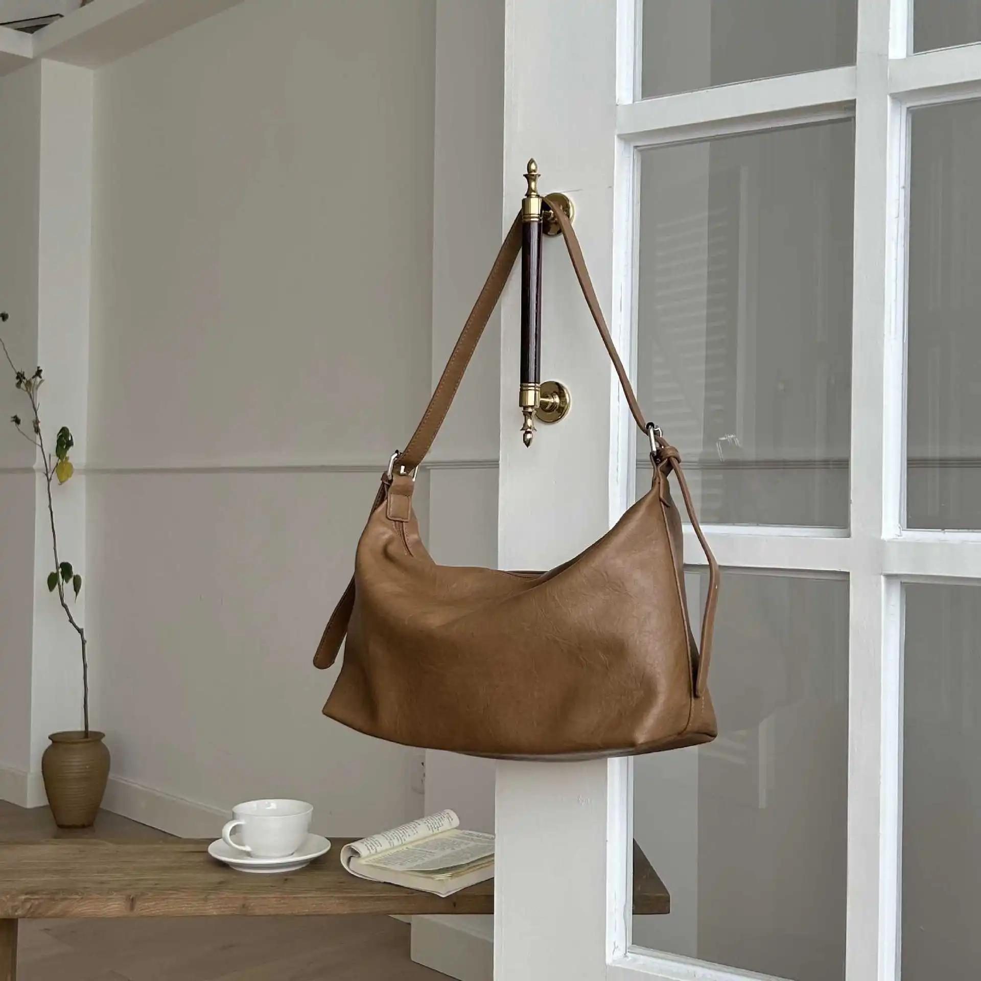 

Универсальная сумка через плечо в стиле ретро из искусственной кожи для женщин, дизайнерские сумки, кошельки и сумки, дорожные сумки, классная сумка one size коричневый