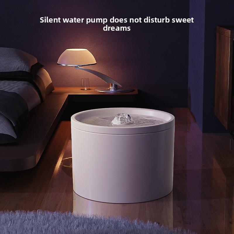 Cat Automatic Water Dispenser, Flowing Silent Circulation Filtration Ceramic Water Feeder, Pet Supplies