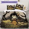 Don't Starve Pattern Bedding,Quilt Set Quilt Cover Pillowcase Home Birthday Gift (1*duvet cover+2*pillowcase,without core)XSJT0917009