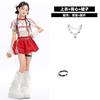 Girls Jazz Dance Costume Kids Stage Performance Outfit Trendy Fashionable