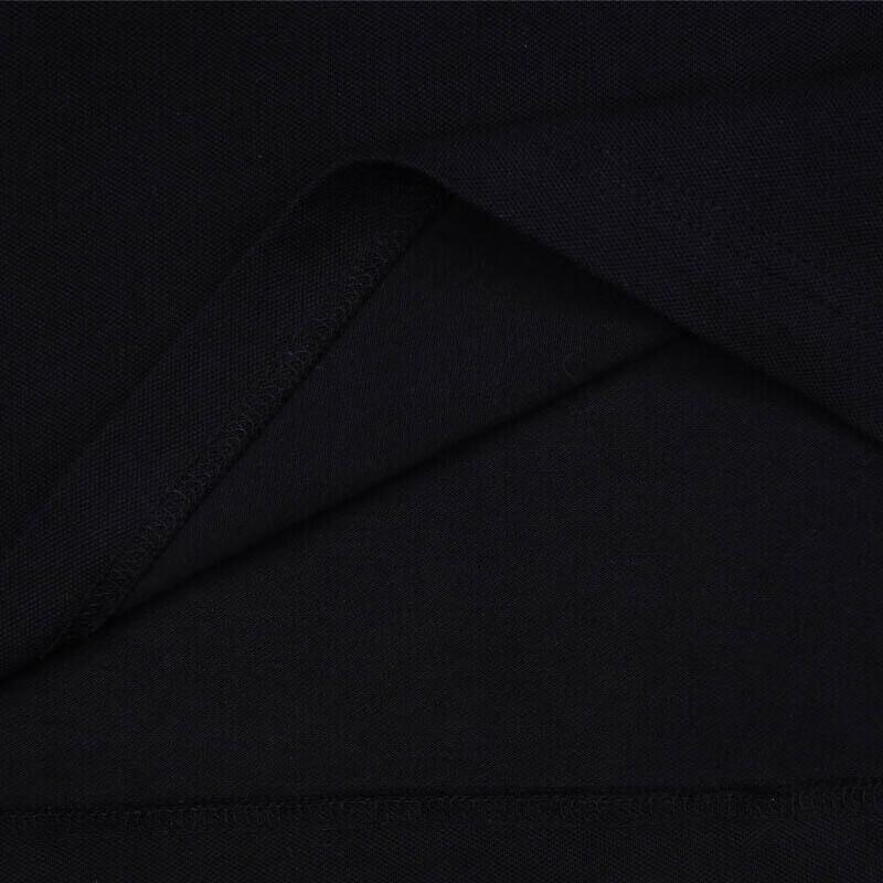 Tommy Hilfiger Solid Color Comfortable Simple Polo Shirt Men Tops Black 78J7063-001