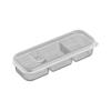 Refrigerator Storage Box - Narrow Slot Compartmentalized Fresh Food Box - Freezer Meat Box - Food Storage and Portioning Box - Vegetable Box