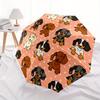 1pc Dachshund Automatic Folding Umbrella, Portable & Foldable Design with 8 Ribs, Casual Outdoor Accessory Yy250805050