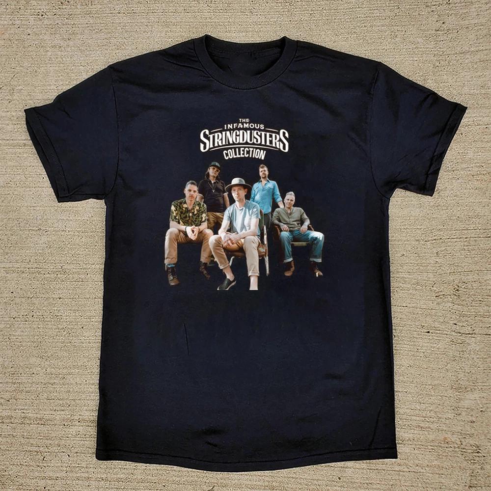 New The Infamous Stringdusters Black Cotton Shirt Full Size S5xl Cs396 S